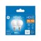 Current LED Bulb Refresh G16.5 E12 Candelabra Daylight 40 W Frosted Pair 45715 - alternate 17