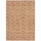 Homeroots 3' X 5' Terra Cotta Copper And Beige Geometric Washable Indoor Outdoor Area Rug 583396 - alternate 8