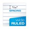 Tops Wide Rule 1-subject Spiral Notebook - 100 Sheets - Wire Bound - 10 1/2in x 8in Sheet Size - 0.25in 65031 - alternate 6
