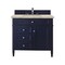 James Martin Vanities Brittany 36" Single Vanity, Victory Blue, w/ 3 CM Tajnar Eclos Top 650-V36-VBL-3TJR - alternate 1