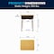 Flash Furniture Billie Student Desk with Open Front Metal Book Box - Maple/Silver FD-DESK-GY-MPL-GG - alternate 8