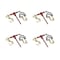 Mytee Products Ratchet Pro Binder w/ 3/8in Grab& 1/2in Sling Hook &2ft G8 Chain &1/2in Sling Hook, 4PK CBRS38-PRO-C+SGHx4 - alternate 1