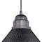 Vaxcel Outland 1 Light Black Gold Farmhouse Outdoor Barn Dome Pendant T0349 - alternate 6