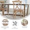 Flash Furniture Advantage Medium With White Grain X-Back Chair X-BACK-MEDWHT - alternate 13