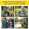 Ipower Simple Deluxe Pro Gardening Kneeler and Seat - 330lb Capacity Kneeling Bench with Detachable Tool B GLSEATFOLD8WPAD - alternate 6