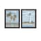 Homeroots Set Of Two Cape May Lighthouse And Palm Trees Black Framed Wall Art, 2PK 568581 - alternate 5