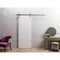 Vdomdoors Modern Barn Door 30" x 80" inches / Mela 0733 Painted White / 6.6FT Silver Rail Track Heavy Hardwar MELA0733BD-S-BEM-30 - alternate 1