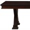 Homeroots 60" Espresso Solid Wood Pedestal Base Dining Table 318945 - alternate 6