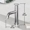 Vigo Cass Single Handle Single-Hole Bathroom Faucet in Brushed Nickel VG01046BN - alternate 7
