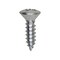Auveco 12 x 3/4in Phillips Oval Head Tapping Screw Zinc Ab, 100PK 8050 - alternate 1