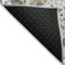 Homeroots 8' Gray And Ivory Round Abstract Washable Indoor Outdoor Area Rug 614163 - alternate 7