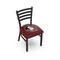 Holland Bar Stool Co BlackLogo Chair, VinylSeat L00418FSU-HD - alternate 1