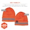 Ergodyne One Size Orange Reflective Beanie with UBCI 6803ZI - alternate 7