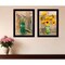 Homeroots Set Of Two Country Sunflowers and Chives Black Framed Print Wall Art, 2PK 407905 - alternate 4