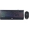 Adesso USB MULTI-COLORED ILLUMINATED KEYBOARD, SLIM LOW PROFILE FULL SIZE DESIGN AKB-137CB - alternate 1