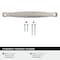 Amerock Franklin 5-1/16 inch (128mm) Center-to-Center Satin Nickel Cabinet Pull, 10PK 10VMP37052G10 - alternate 4