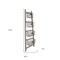 Homeroots Wooden Ladder Storage Piece with 4 Baskets 399700 - alternate 7