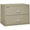 Fireking 2 Drawer, 1 Hr Fire & Impact Rated, 38" Wide Lateral Pewter 2-3822-CPE - alternate 1