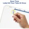Avery Dividers, Index, Reg Tab, 3Tab 25PK AVE11445 - alternate 2