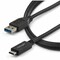 Startech.Com 1m 3 ft USB C to USB A Cable - M/M - USB 3.1 10Gbps - USB-IF Certified USB31AC1M - alternate 5