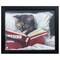 Homeroots 9" X 11" Kitty Cat To Kill A Mockingbird Black Acrylic Framed Art 365893 - alternate 4