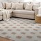World Rug Gallery Scandinavian Arrow Shag Area Rug 5 ft x 7 ft Beige WR126BEIGE5X7 - alternate 9