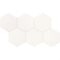 Daltile Mesmerist 4'' Ceramic Hexagon Wall Tile 3.00 SQFT Per Carton, 30PK MM304HEX1P2 - alternate 6