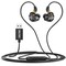 Delton Ergonomic In-Ear USB Computer Headset with In-line Microphone, Black 31E - alternate 1