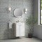 James Martin Vanities Chianti 20 in. Single Vanity, Glossy White w/ White Glossy Composite Stone Top 533V20GWWG - alternate 6