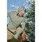 Berne Mens Medium Heathered Seagrass Long Sleeve Hooded UPF Sun Shirt SH13HSEAR400 - alternate 4