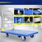 Healsmart 1320 lb Foldable Push Cart Dolly, Heavy Duty Collapsible Hand Truck and Flatbed Wagon HITRUK26X44BLU1320 - alternate 6