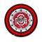 Holland Bar Stool Ohio State University 19 Double Neon Wall Clock Clk19BK - alternate 1