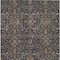 Homeroots 8' X 10' Navy Blue Brown And Red Floral Washable Indoor Outdoor Area Rug 604604 - alternate 6