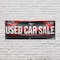 Signmission Used Car Sale, 24 Inch x 72 Inch, Vinyl Banner B-72-30901 - alternate 3