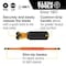 Klein Tools Flip-Blade Insulated Screwdriver, 2-in1, Ph Bit No 2, Sl Bit 1/4-Inch 32293 - alternate 18