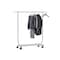 Nahanco Chrome Heavy Duty Economy Collapsible Rolling Clothes Rack w/ Single-Rail and 2 Locking Wheels RCS2 - alternate 6