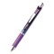 Pentel EnerGel RTX Deluxe Gel Pen, Retractable, Medium 0.7 mm, Violet Ink, Violet/Blue Barrel, 12PK BLN77-V - alternate 2