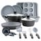 Oster Bastone 23 Piece Nonstick Cookware Bakeware Set in Speckled Gray 137517.23 - alternate 1