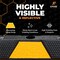 Xpose Safety Parking Block, Rubber, 4 in Height, 48 in Length, Black/Yellow 2 PK PBSY-4-2-X-S - alternate 6