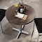 Flash Furniture Bennett 30 in Round Solid Wood Indoor Tabletop in Dark Brown with 22 in x 22 in Table Height GSF-RD30-DKBRN-T2222S-GG - alternate 10