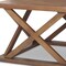 Homeroots 48" Brown Solid Wood Geo Frame Coffee Table 597144 - alternate 9