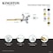 Kingston Brass Front Mount Toilet Tank Lever, Polished Brass KTAX2 - alternate 2