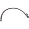 Keeney Mfg 5/8'' x 20'' Stainless Steel Quick Lock Toilet Supply Tube with Straight Quarter Turn Valve POLFL20K - alternate 1