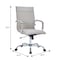 Leisuremod Harris High-Back Faux Leather Office Chair, Tan HOT19TL - alternate 10