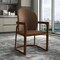 Leisuremod Svelta Elegant Wooden Dining Chair in Brown SC58BR - alternate 7
