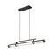 Z-Lite Benoit Matte Black 1 Light Linear Chandelier 1959-44L-MB-LED - alternate 6