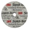 Scotch-Brite Deburr and Finish Pro Unitized Wheel, 9C Extra Coarse+, 3 in x 1/4 in x 3/8 in, 40PK DP-UW - alternate 4