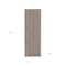 Homeroots 71in Light Gray Wood Pantry Or Storage Closet 477672 - alternate 3