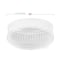 Smarty Had A Party 12 in White Round Plastic Trays with Lids, 25PK 9922WHCS-CASE - alternate 6