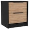 Homeroots Three Piece Brown and Black Bedroom Set 530258 - alternate 8